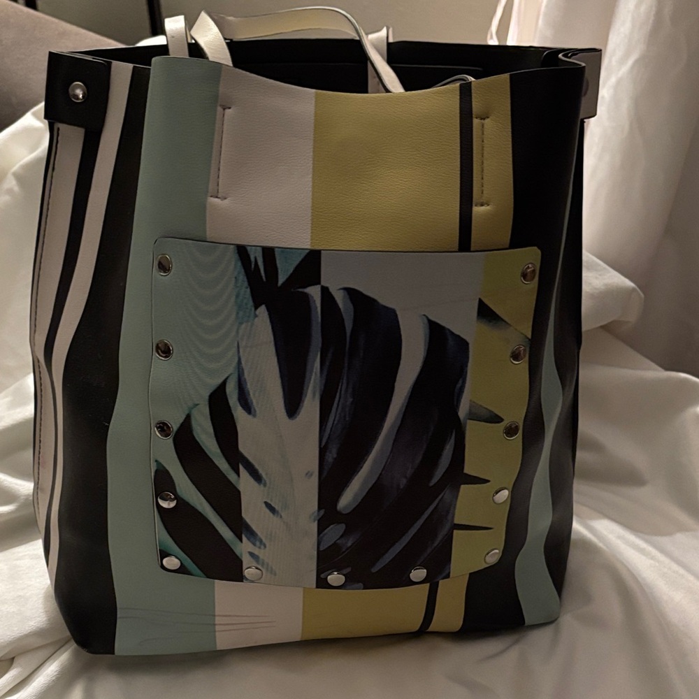 Stylish Multicolor Tote Bag